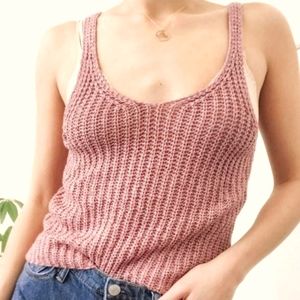 Anthropologie Moon & Madison knit tank top